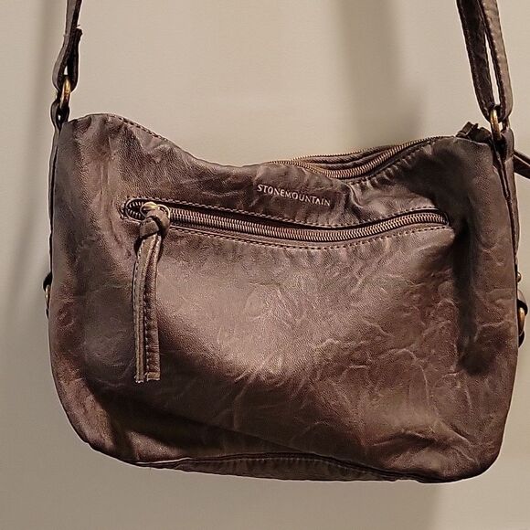 Stone Mountain Smokey Mountain Double Top Zip Hobo - Picture 8 of 13